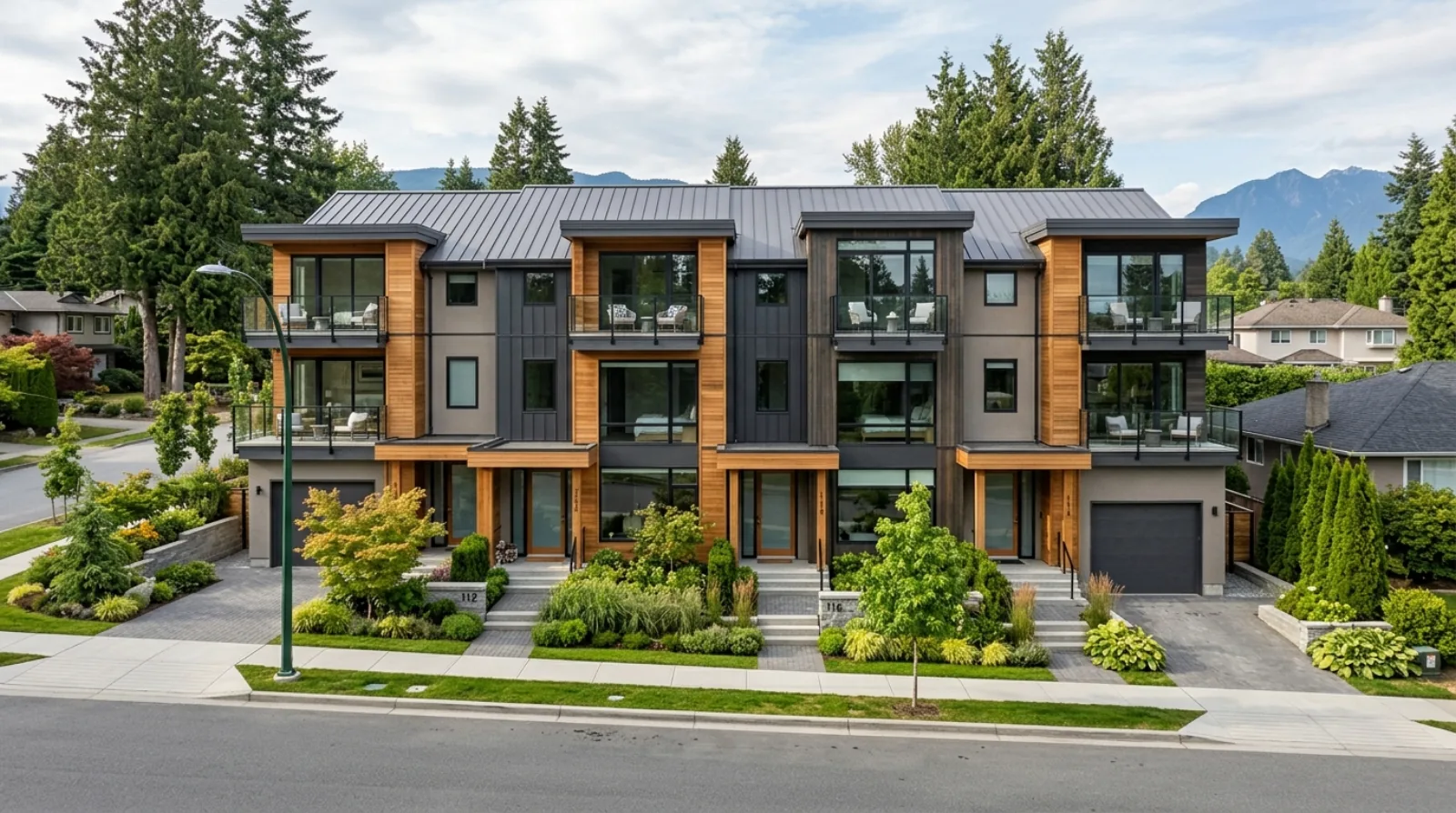 Coquitlam's four small-scale zones, and why R-4 sets a floor instead of a cap